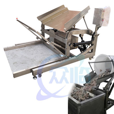 Bon prix Produits de la mer Pêche et crevettes Traitement électrique Ascenseur en plastique Baril isolé réfrigéré Ascenseur hydraulique Jack Ascenseur plat en ligne