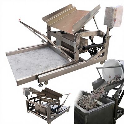 Bon prix Unité de transformation de poissons à coupe automatique Zolim de 2,2 kW équipement de transformation de saumon industriel avec une capacité de 1000 à 1500 kg en ligne