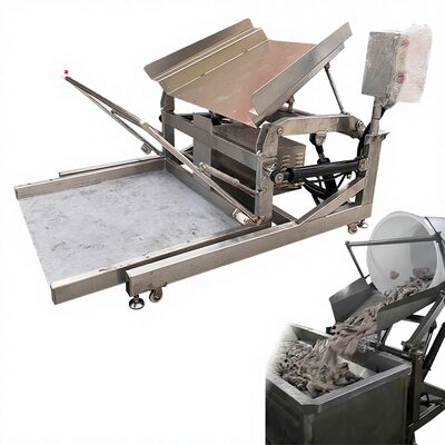 Bon prix Machine à décharger pour les fruits de mer Machine de levage automatique pour les poissons Réservoir de tournage automatique 2.2kw Réservoir de levage de crevettes Tourne-pipe en ligne