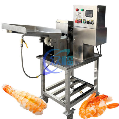 Machine de découpe de crevettes industrielles ISO multifonctionnelle 850x800x1250mm