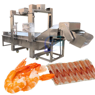 Équipement de cuisson industriel de crevettes de poisson antiérosion multiscène