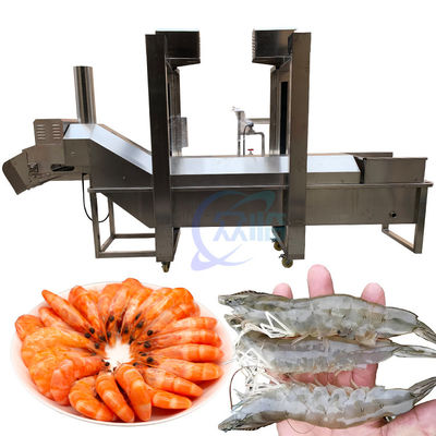 Machine de cuisson de crevettes industrielles Durable 3,7KW Pour le traitement