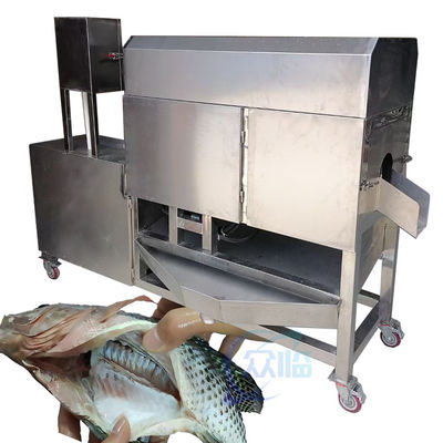 Une machine à fileter le saumon à 50 Hz, équipement multi-fonctionnel pour tuer les poissons.