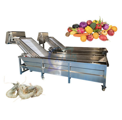 Bon prix Machine à laver les poissons de fruits de mer durable Multifonctionnelle 4200x1600x1200mm en ligne