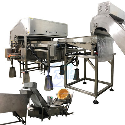 SUS304 0.8KW machine de décapage de crevettes séparateur de tête de corps automatique