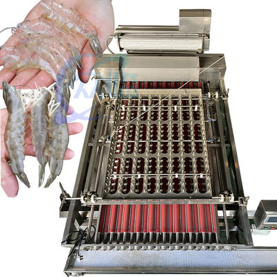 Machine à peler les crevettes en acier inoxydable Multiscene pour l'industrie