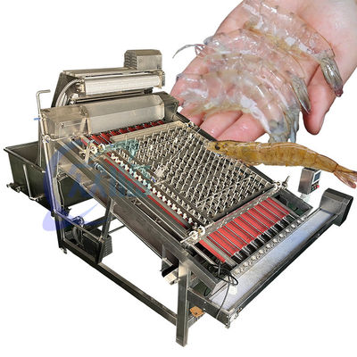 Bon prix Machine de déshelling de crevettes industrielles en acier inoxydable de 3000W 304 en ligne