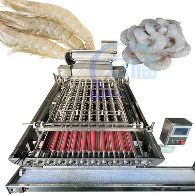 3 kW Durable machine à éplucher les crevettes flexible 380V pour le nettoyage