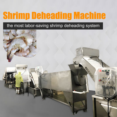 Machine de séparation de la tête de crevette Separateur de la tête et du corps de crevette Machine innovante de transformation des fruits de mer