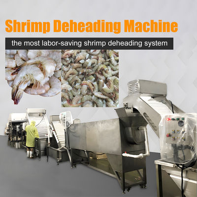 Machine de décapage de crevettes