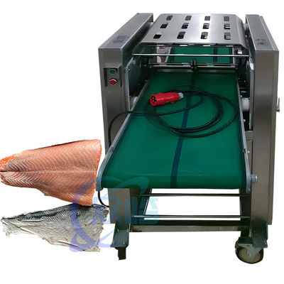 Machine automatique d' épilation de la peau du calmar de tilapia en acier inoxydable Petite peau de poisson pour éliminer le pelage Machine de découpe de la peau F