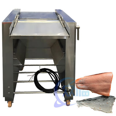 Bon prix Machine de décoloration de la peau de la sardine Tilapia Squid Vente à chaud écorceuse de poisson éliminer machine de décoloration de la peau de poisson séparer éliminer le ma en ligne