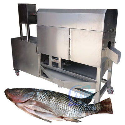 Nouveau type ventre de nettoyage de poissons de poissons automatiques se dédoublant coupant la machine de découpage des filets de massacre
