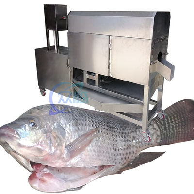 Machine automatique de séparation du ventre des petits poissons Équipement de nettoyage de coupe Machine de nettoyage de l'herbe Carpe, carpe, perche de hareng et autres poissons