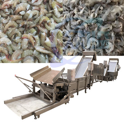 Bon prix Machine à éliminer les têtes pour la chaîne de production de transformation de crevettes en ligne