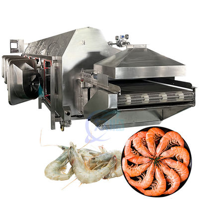 Bon prix machine de cuisson à économie d'énergie Sushi crevettes ligne de production machine de cuisson économe en énergie transformateur alimentaire cuisson de crevettes en ligne