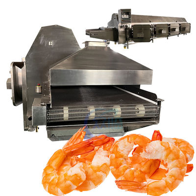 Bon prix Machine de cuisson de crevettes machine à cuire à la vapeur de crevettes machine de cuisson multitudinale ligne de production de crevettes de sushi en ligne