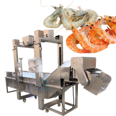 Ligne de production de crevettes pour la transformation des produits de la mer