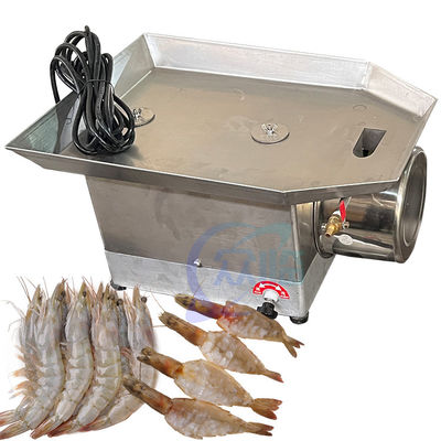 Machines pour la transformation des crevettes, des crevettes découpées, épluchées, viscérales et des crevettes de sushi