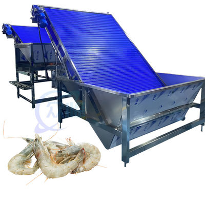 Machine de tri des crevettes fraîches machine électrique de tri de la taille des crevettes machine multifonctionnelle de filtrage des poissons et des crevettes