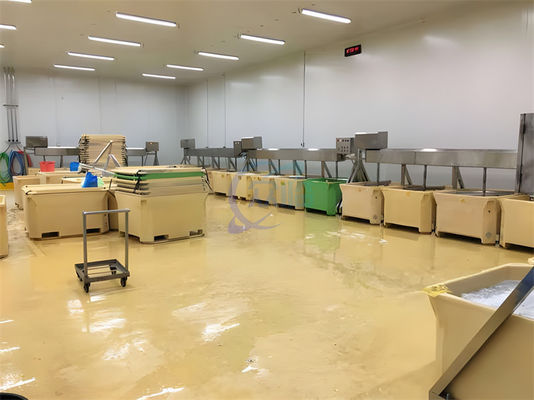 Machine de mélange de couleurs de particules verticales en plastique en acier inoxydable de 1000L