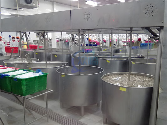 Bon prix Réfrigérateur en plastique Réfrigérateur de glace de pêche Boîte de mélangeur Contenant en plastique isolé pour le transport de fruits de mer Mélangeur en ligne