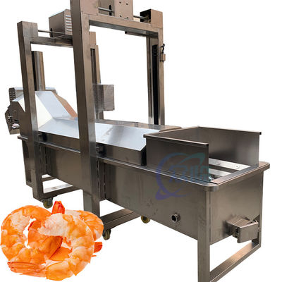 Bon prix Machine de blanchiment à la vapeur de crevettes à cuisson et chauffage automatiques commerciales en ligne