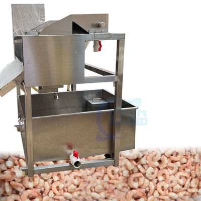 Équipement de nettoyage des cheveux de crevettes en acier inoxydable