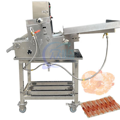 Bon prix coupeur de ventre de crevette de sushi de machine de 60-80pcs/Min Cooked Shrimp Sushi Cutting en ligne