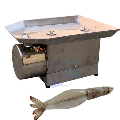 Bon prix Ligne de production de crevettes cuites efficace Machine de coupe de ventre de crevettes en ligne