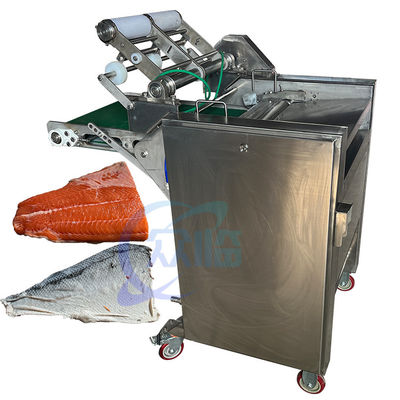 Poissons semi-automatiques de machine d'épluchage de poissons traitant et épluchant la chaîne de production machine d'épluchage électrique