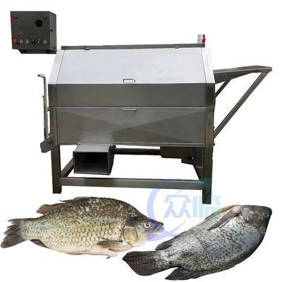 Bon prix Machine à éliminer les écailles de poisson de type tambour en ligne