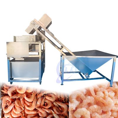 Bon prix Machines de traitement des crevettes, machines de traitement et de nettoyage des poils de crevettes, tri des déchets de crevettes en ligne