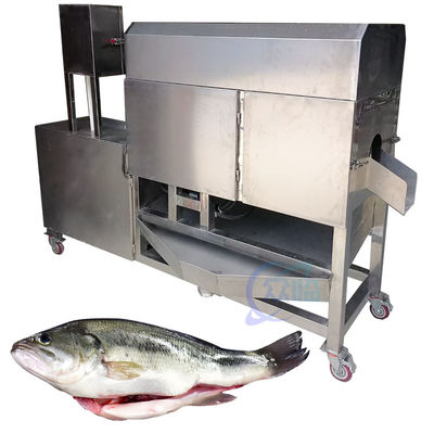 Bon prix Ligne de production entièrement automatique de transformation du poisson Nettoyage des entrailles des carpes, carpes, mandarines, perches et autres poissons en ligne