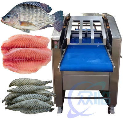 Bon prix 20 à 30 pièces/min Machine pour éliminer la peau des poissons Machine polyvalente pour éplucher le saumon en ligne