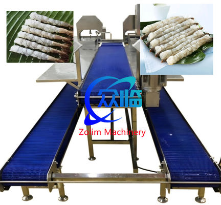 Bon prix 2.25KW Tempura crevettes NOBASHI machine à étirer, machine à étirer les crevettes en ligne