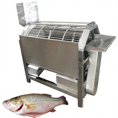 Bon prix Appareil de mise à l'échelle automatique de poisson pratique résistant à l'usure 500-600 kg/h 380V 2200x1150x1600mm en ligne