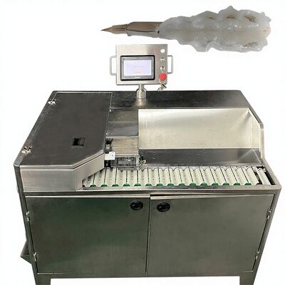 Bon prix 1.55KW Machine pratique de pellicule de crevettes en acier inoxydable 304 machine de dépouillement de crevettes pour la crevette en ligne