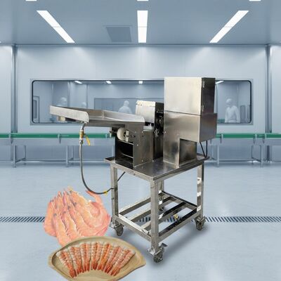 Bon prix Machine de découpe de crevettes durable Anti-corrosion Équipement de traitement de crevettes Meilleur appareil de découpe de crevettes à chaud Sat Sushi Crevette coupeuse en ligne