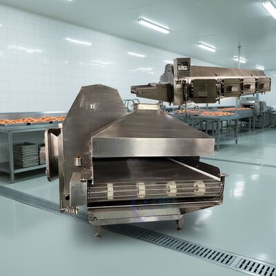 Bon prix Machine de cuisson à la crevette pour le traitement des crevettes Cuisinière à vapeur automatique à la crevette CE en ligne