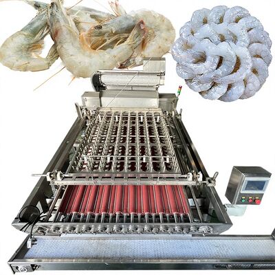 Bon prix Machine à éplucher les crevettes à écran tactile Multiscene 3000W 150-250KG / h éplucheuse automatique de crevettes 3kw machine à éplucher les crevettes en ligne