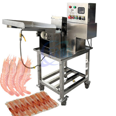 Bon prix Machine à découper les crevettes automatique à 400W Multi-usage 50 à 70 pièces/min 380V en ligne