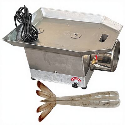Bon prix Durable Automatique 0,12KW Industrie de la crevette de coupe et de retour ouverte peau machine de peau de haute capacité EZ équipement de peau de crevette en ligne