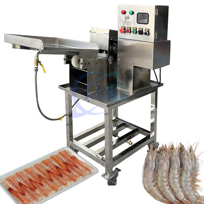 Bon prix 380V 50Hz machine à découper les crevettes, multi-scène crevette ventre machine à ouvrir en ligne