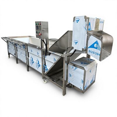 Bon prix Zolim Industrial Machine automatique de décongélation pour fruits de mer et poissons surgelés 4300x1500x1200mm 700-1500kg Capacité en ligne