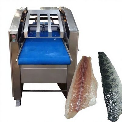 Bon prix Machine automatique de pellicule de poisson Zolim Machine de pellicule de poisson Tilapia Machine de pellicule de poisson intelligente 0,75kw élimineur de peau de poisson en ligne