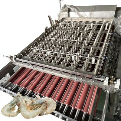 Bon prix Fabriqué en Chine Crevette éplucheuse 380V Crevette séparateur de peau Crevette éliminateur de coquille machine dans la production de crevettes Crevette éliminateur en ligne