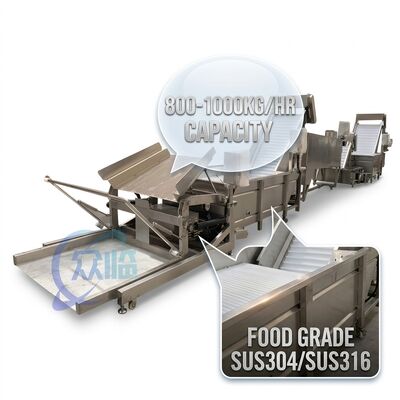 Bon prix Fully Automatic Prawn Head Removal Machine Hygienic SUS304 1500-2000KG 11.7KW 50Hz en ligne