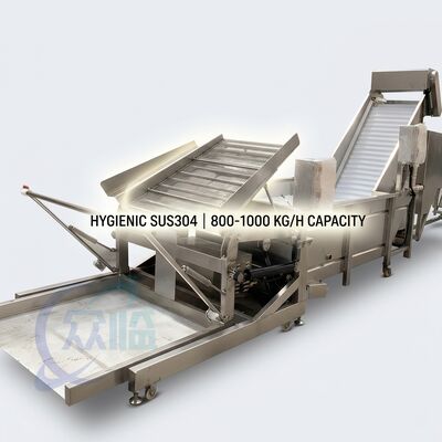 Bon prix Variable Speed Shrimp Deheading System Food Grade SUS304 500-800KG 11.7KW 415V For Prawn Processing Line en ligne