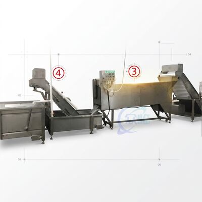 Bon prix High Speed Shrimp Head Body Separator Anti Corrosive SUS316 1200-1800KG 0.8KW 440V en ligne